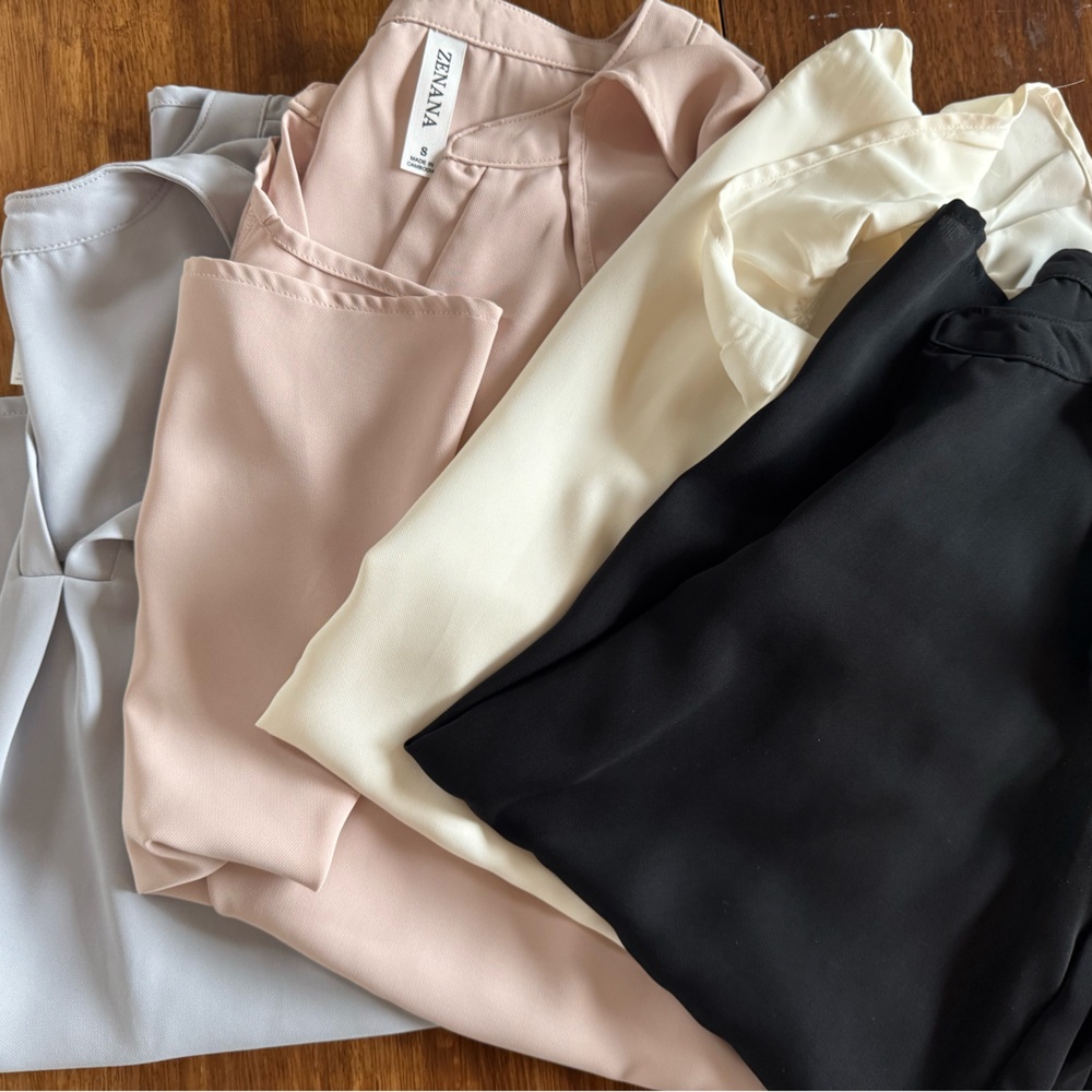 Zenana Work Blouses - Set of 4